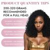Feather Crochet Human Hair for Black Women Jerry Curly 20 Inch 125 Grams T350# Ombre Human Crochet Hair Lightweight Invisible Knotless Crochet Hair Half Head Hairstyle. view 4