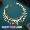 Kilshye Sequin Head Chain Gold Snake Headpiece Festival Costume Headband for Women view 2