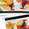 Sturin Beautiful Parrot Bird Bag Makeup Bag Cosmetic Bags Handbag Portable Toiletry Pouch for Women 6.8X5.9X2.3 In view 4