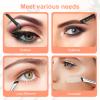 5Pcs Angled Eyeliner Brush Angled Eyebrow Brush Thin Eyeliner Brushes Angle Eye Brow Brushes Thin Concealer Brushs Eye Makeup Brushs for Women, Black view 4