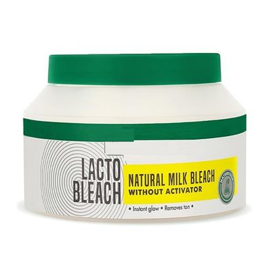 aj Lact.o Blea.ch, Natural Milky White Cre.am, 100g NATURES ESSENCE Instant Glow Bleaching Cream Get Party Ready In 15 minutes