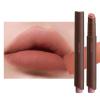 Joocyee Velvet Rouge Matte Lipstick Pencil Lightweight Red Brown view 1