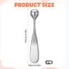 4 Pcs Metal Eye Cream Massage Stick Tool Eye Cream Applicator Wand Stick Makeup spatula Women for Facial Massager Eyes Massage Tool for Face Creams Applicator Reduce Puffiness view 2