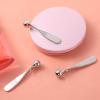 4 Pcs Metal Eye Cream Massage Stick Tool Eye Cream Applicator Wand Stick Makeup spatula Women for Facial Massager Eyes Massage Tool for Face Creams Applicator Reduce Puffiness view 4