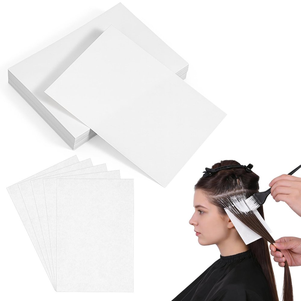 Hecila 480PCS Perm Paper for Hair End Wrap Papers for Hair Perm Disposable Salon Perms Paper High-Temperature Perms Roller Papers Heat-Resistant End Tissue Hairstyling Curling Tool for Professional