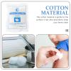 Non- Cotton Balls 120pcs Degreasing Cosmetic Cotton Pads for First Aid and Wound Care, Soft Absorbent Salon Accessories for Tattoos and Makeup Removal view 4