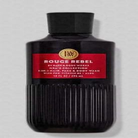 Rouge Rebel Body Wash 3-in-1 Hair, Face, and Body | Bath And Body | Fresh Citrus Woody Cleanser | Daily Shower Gel Cleanser