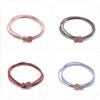 Healifty 18pcs Retro Metal Hair Ties Set Large and Small Circles Ponytail Holders Hair Elastics for Women for Daily Styling and Travel view 4