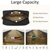 KKXIU Initial Makeup Bag Travel Cosmetic Toiletry Bag Bridesmaid Gifts view 3