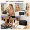 KKXIU Initial Makeup Bag Travel Cosmetic Toiletry Bag Bridesmaid Gifts view 4