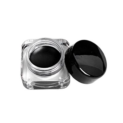 KUYYFDS 1PC Waterproof Gel Eye Liner Makeup Drama Gel Eyeliner Black Eyeliner With Brush Beauty Cosmetic Last For All Day Long(Black, 0.18oz./5g)