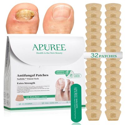 APUREE Fungal Nail Patches Extra Strength 1% Tolnaftate FSA-HSA