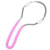 Threading Hair Removal, 4.1x2.1 Inch Stainless Steel Spring Threading Tool with Comfortable Grip, Portable Manual Face Hair Remover for Women Upper Lip, Chin, Cheeks and Neck view 1