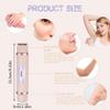 Electric Bikini Trimmer for Women, 2 in 1 Electric Lady Shaver, Washable Dual Head Shaver Women, Rechargeable Portable Bikini Trimmer for Legs Arms Pubic Body|Shaving Grooming Sets view 3