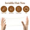 25 Pcs Hair Nets for Buns And 50 Pcs U Shaped Hair Pins Set, Bun Net Brown,Ballet Buns Kit,Ballet Hairs Net,50 Cm individual Package invisible Hairs Nets for Women, Girls, Ballet Dancer, Nurse(Brown) view 3