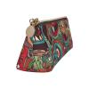 NBSKSDLK Abstract Monster Pencil Case for Women Men Aesthetic Pen Bag, Leather Makeup Bag Travel Small Cosmetic Bag Zippered Pencil Pouch Trendy Office Storage Bags Coin Pouch Purse view 3