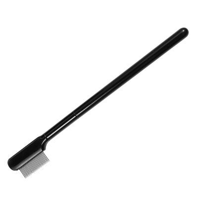 GALPADA Long Handle Eyebrow Brush and Simple Eyelash Comb Steel Teeth Multipurpose Makeup Tool for Eyelash Shaping and Brow Grooming