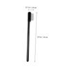 GALPADA Long Handle Eyebrow Brush and Simple Eyelash Comb Steel Teeth Multipurpose Makeup Tool for Eyelash Shaping and Brow Grooming view 2