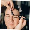 GALPADA Long Handle Eyebrow Brush and Simple Eyelash Comb Steel Teeth Multipurpose Makeup Tool for Eyelash Shaping and Brow Grooming view 4