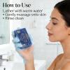 Jabon De Nia Azul Marroqu Moroccan Blue Nila Soap for Face & Body, 100g Handmade Bar, Gentle Cleansing with Natural Nila Powder view 3