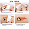 10 Sheets Soccer Tattoos Temporary, Waterproof Soccer Stickers, Worlde Cup 2026 Temporary Tattoos, Soccer Theme Party Decorations, Fun Football Stickers Ideal Gifts for Men, Women, Sports Fans view 4