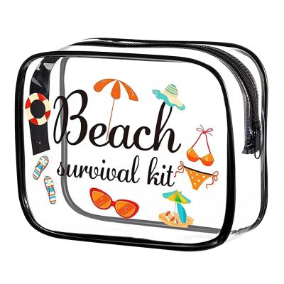 Travel Toiletry Bag Clear Large Capacity Dustproof Storage