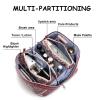 BOYATU Travel Makeup Bag Organizer: Boho Large Capacity Cosmetic Bag Sets view 3