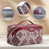 BOYATU Travel Makeup Bag Organizer: Boho Large Capacity Cosmetic Bag Sets view 4