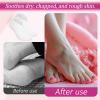 3 Pairs Cotton Socks for Moisturizing Feet Overnight, Reusable White Cotton Moisturizing Heel Socks for Dry Feet Overnight, Sleep Foot Heel Moisturizing Socks for Cracked Repair view 4