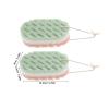 OSOLADY 4pcs Exfoliating Shower Sponge Net for Dead Skin Removal, Bath Scrubber Body Sponge with Korean Exfoliating Cloth, Back Scrubber for Men and Women Home Bath Use view 2