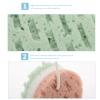 OSOLADY 4pcs Exfoliating Shower Sponge Net for Dead Skin Removal, Bath Scrubber Body Sponge with Korean Exfoliating Cloth, Back Scrubber for Men and Women Home Bath Use view 3