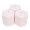 Sunisfa Travel Plastic Wide Mouth Jars, 3pcs Roseate Leak Proof Magnetic Body Wash Lotion Containers for Shower Gels, Facial Cleansers, Makeup Products, Ideal for Impromptu Trips view 1