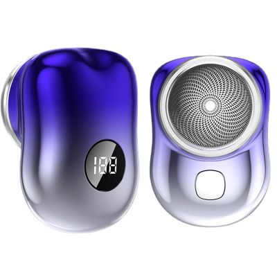 Electric Razor Digital Display Cordless Portable Waterproof Razor