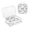 ALAZA Dalmatian Dog White Toiletry Bag Travel Makeup Organizer Cosmetic Bags Clear Pouch Waterproof with Handle for Men Women view 3