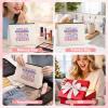 Ptikx Dental Gifts Makeup Bag, Dental Hygienist Assistant Gifts for Women, It's a Beautiful Day to Save Teeth Cosmetic Pouch for Dentist view 2