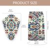 DXTKWL Women Bath Wrap Hair Towel Drying Cap Set Colorful Ethnic Moroccan Mandala Soft Absorbent Bathrobe Shower Wraps with Adjustable Closure Spa Bath Robe view 2