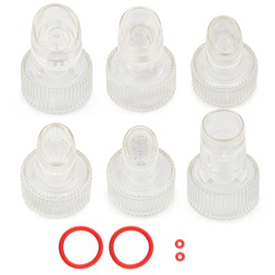 Elitzia 6 Pcs Hydro Oxygen Facial Beauty Machine Tips for Beauty Salon SPA