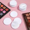12Pcs Makeup Puff, Shimmeroo Mini Round Velvet Make Up Puff, Press Setting Make Up Puffs with Ribbon for Powder Loose, Pressed Powderface view 4