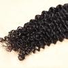 Loose Curly Flat Tip Human Hair Extension Brazilian Remy Hair Pre Bonded Keratin Fusion K Tip Hair Flat Tipped Glue Hairpiede Salon Quality Black Brown Color (#1(Jet Black), 16inch 100Pieces) view 4