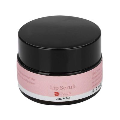 Dioche 20g Lip Exfoliator Scrub Nourishing Lipstick Remover Cuticles Treatment Cream For Dry Chapped Lips With Shea Sucrose Jojoba Oil 1 Bottle
