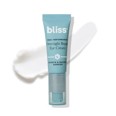 Bliss Peek Performance Overnight Repair Eye Cream - 0.7 Oz - Gentle Formula