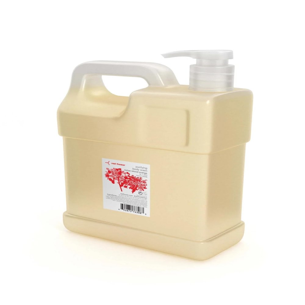 Red Flower Italian Blood Orange Cleansing Hand Wash, Vegan, 1.3 Gallons