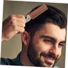TEHAUX 2pcs Stainless Steel Folding Mustache Comb and Portable Mini Beard Brush for Men, Fine Teeth Grooming Tool for Travel and Beard Care view 4