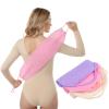 3 Pcs Exfoliating Back Scrubber for Shower, Double-Sided Shower Towel with Handles Extended Length Stretchable Exfoliating Body Scrub Washcloth for Women Men view 1
