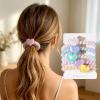Soft No Damage Spiral Hair Ties for Women Elastic Coil Ponytail Holders for Thick, Curly, Fine Hair Non Slip, No Crease, Strong Hold Hair Accessories (5 Pack) view 2