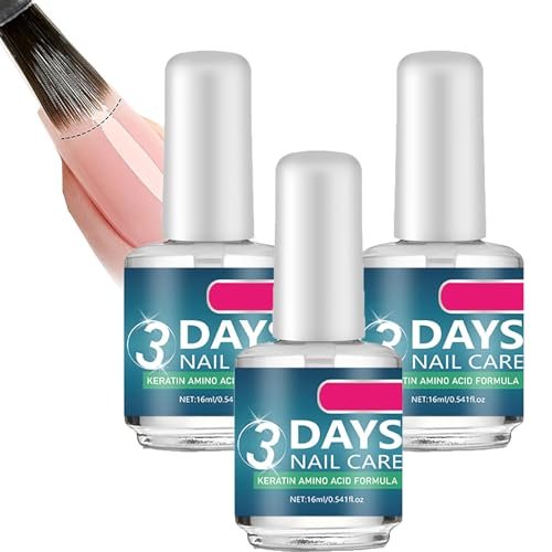 3 Days Nail Care - Keratin Amino Acid Formula for Strengthening & Hydration, 3 Days Nail Care Oil with Keratin (3)