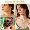 HAMPPLIES 10 Pcs Metal Twig Hairpin Charm Set Romantic Wedding Hair Accessories for Women Bridal Hair Clips view 3