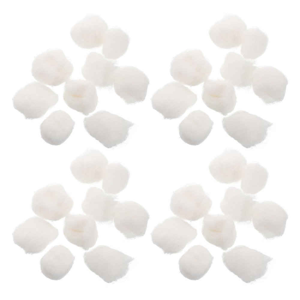 TEHAUX Pure Cotton Balls for Nail Care and Makeup Removal, Soft Absorbent 500g Disposable Cotton Pads for Gel Polish Removal and Personal Hygiene
