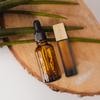Healifty 12pcs 10ml Matte Brown Glass Rollerball Bottles with Wood-grain Caps Refillable Essential Oil and Perfume Bottles for Travel and Aromatherapy view 4