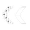 Super Stick Contour Tape by Walker Co. (36 pcs per pack) (AA Contour) view 1